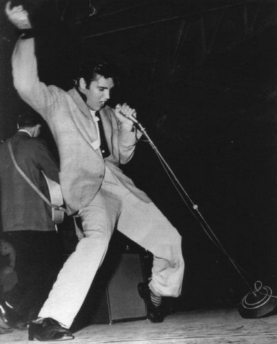 50s Elvis Rocking Stage